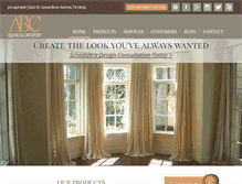 Tablet Screenshot of abcblind.com